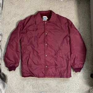 WEATHER BREAKER DARK RED WINDBREAKER 
SIZE M